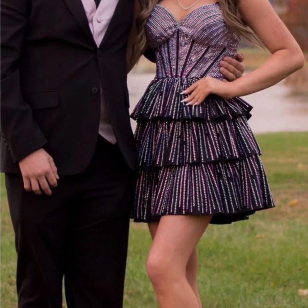 Sherri Hill Elegant Black Dress 56459